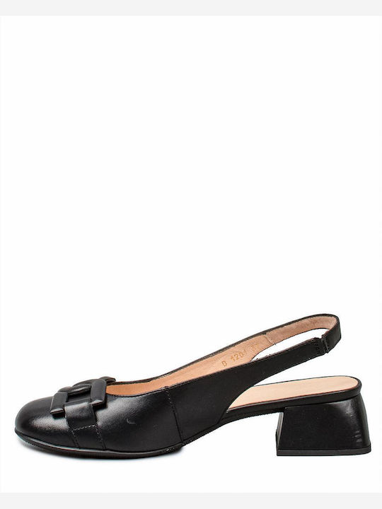 Wonders Leder Pumps Schwarz