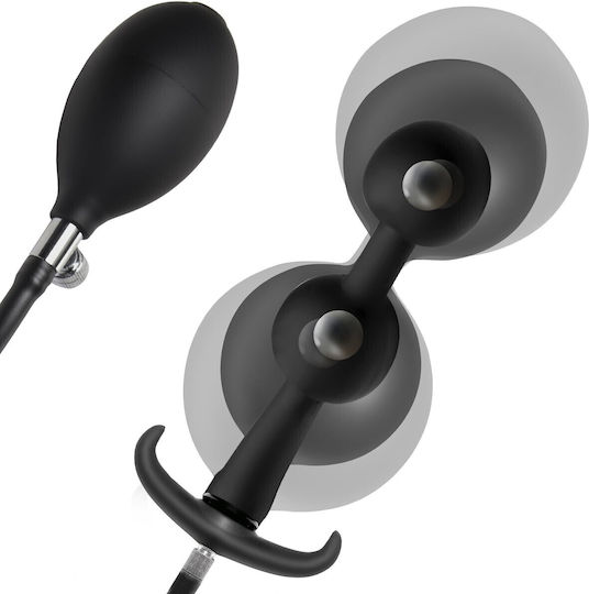 Master Series | Ass Rattler | Aufblasbarer Anal-Keil mit Gewicht