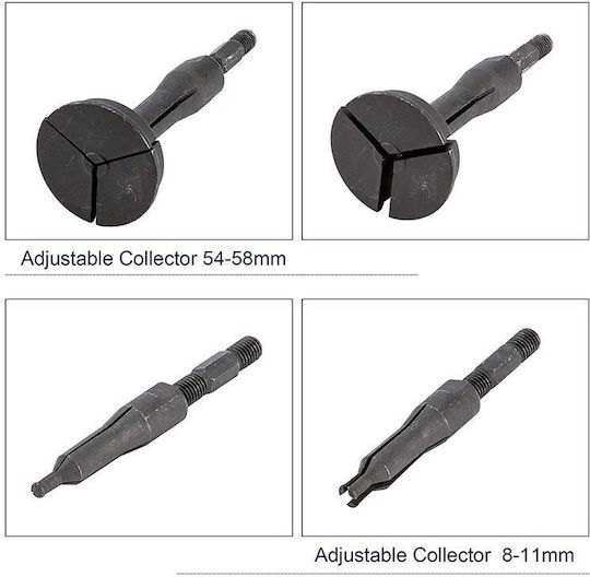 16 Pcs Bearing Extractor Set With Slidding Hammer