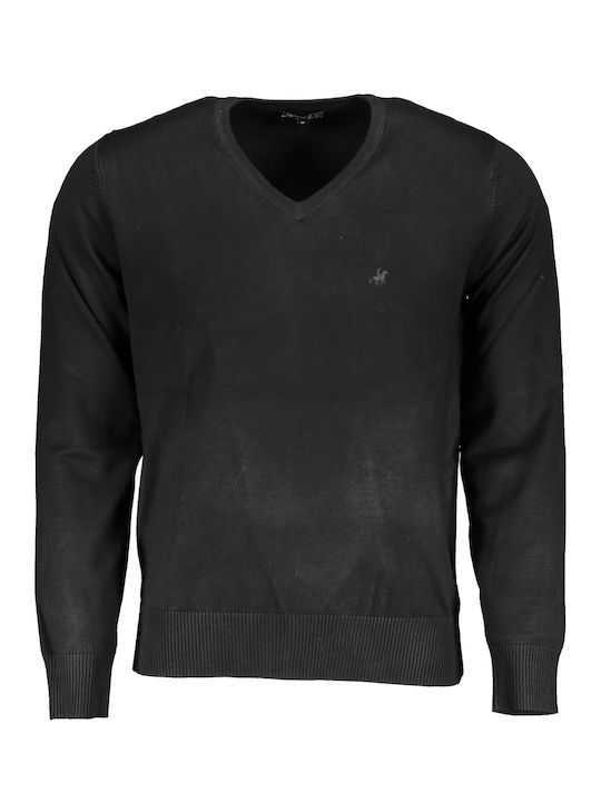 U.S.Grand Polo Club V Neck Black