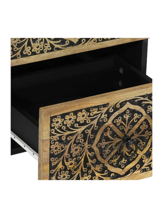 Drawers Storage Made of Metal & Wood L40xW33xH75cm