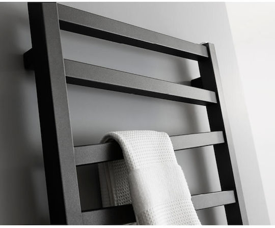Altherm Релса за кърпи за Баня 1200x400 842ккал/ч Черен