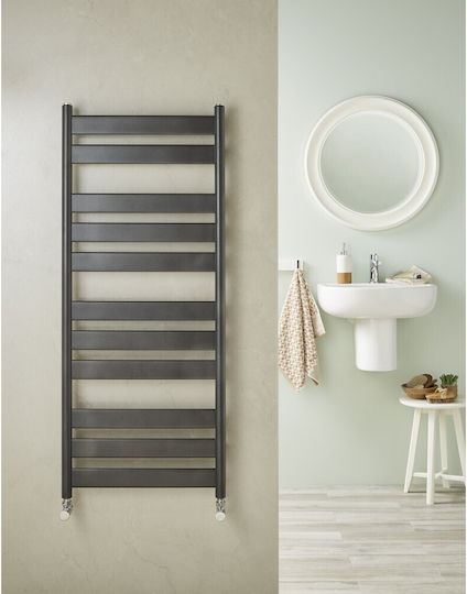 Altherm Релса за кърпи за Баня 1200x500 971ккал/ч Кафяв