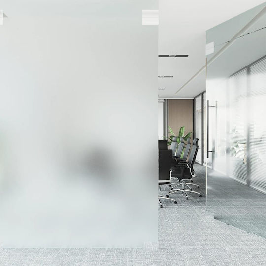 vidaXL Αυτοκόλλητο Βιτρίνας Αμμοβολής 60cm x 20m Λευκό 3206463 1τμχ