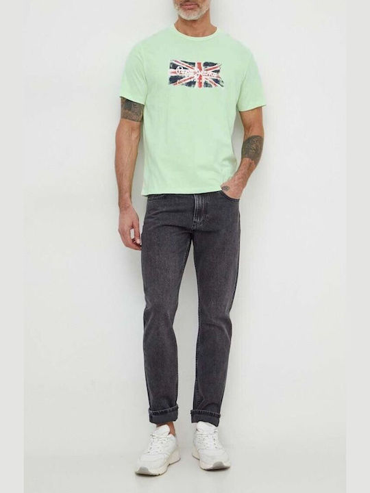 Pepe Jeans T-shirt Bărbătesc cu Mânecă Scurtă Verde