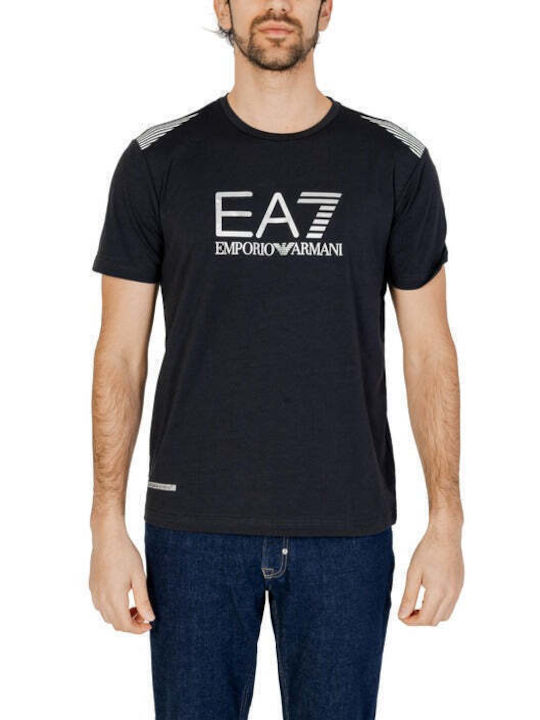 Emporio Armani Ανδρικό T-shirt Κοντομάνικο Κίτρινο