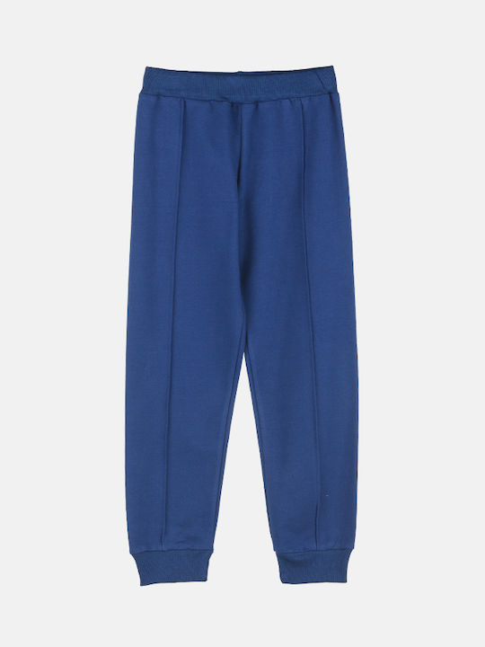 Joyce Kids Sweatpants Set Blue 2pcs