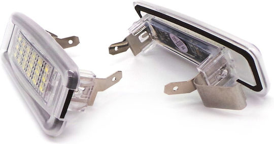 Kennzeichenbeleuchtungen LED 12V für Ford Focus / Fokus C-Max 2Stück