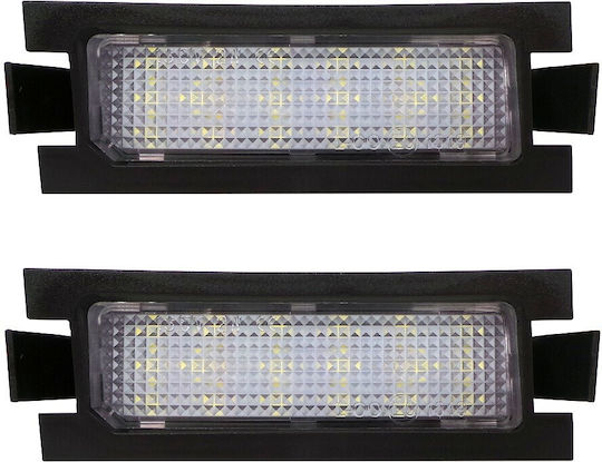 License Plate Lights Led 12V for Hyundai i30 / Elantra / Sonata Kia Ceed / Rio / Niro 2pcs