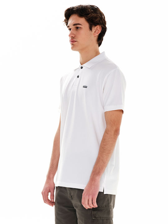 Polo Bluza Tricou Cu Mânecă Scurtă Albă