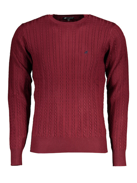 U.S.Grand Polo Club Herren Pullover Rot