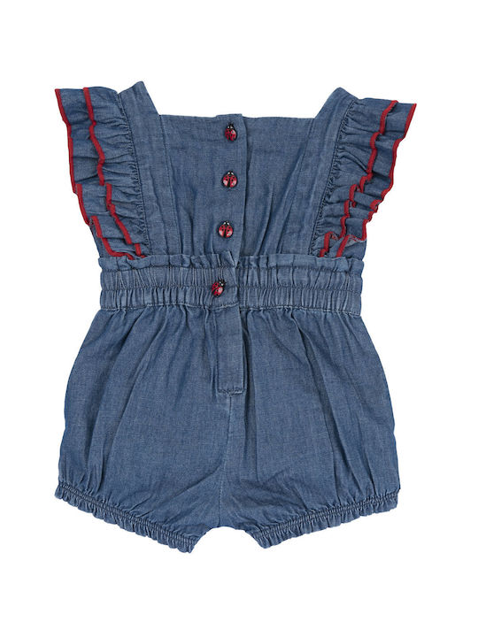 Chicco Baby One Piece Jumpsuit Jeans Cotton