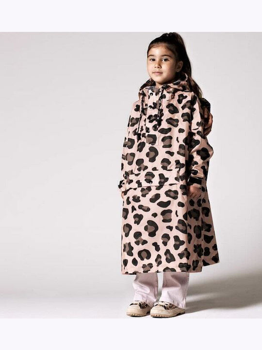Waterproof Kids' Casual Jacket with Hood Multicolour