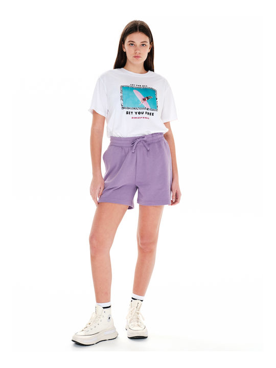 Femei Pantaloni scurți Pantaloni scurți Violet