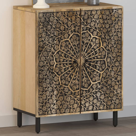 Cabinet de depozitare din metal și lemn L60xW33xH75buc