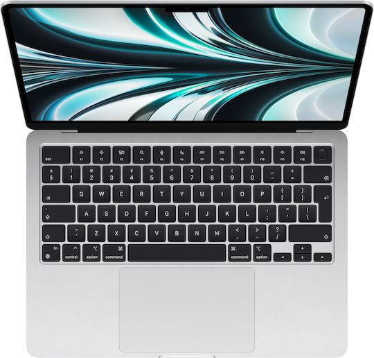 Apple MacBook Air 13.6" (2022) IPS Retina Display (M2-8-Core/8GB/256GB SSD/8-Core GPU) Silver (GR Keyboard)
