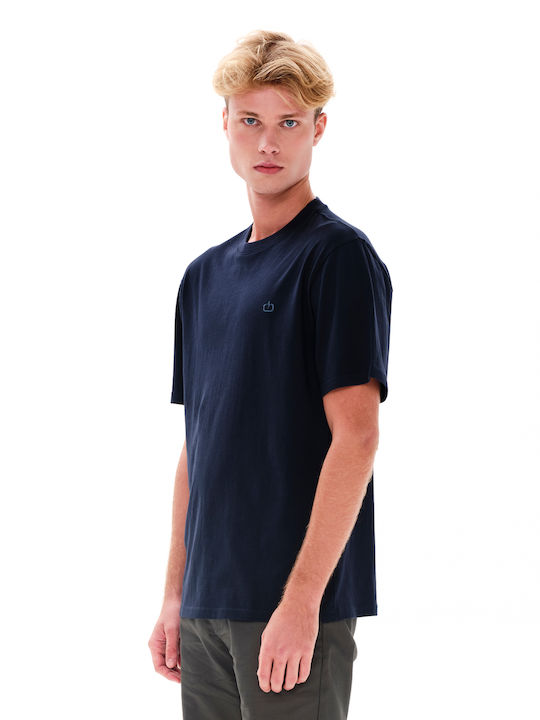 Emerson Ανδρικό T-shirt Κοντομάνικο Navy Μπλε