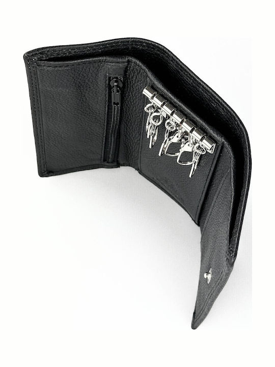 Suport Chei din Piele Lavor Unisex 1-7244 Negru