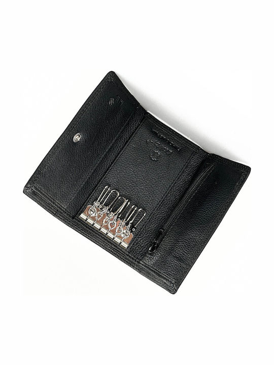 Suport Chei din Piele Lavor Unisex 1-7244 Negru