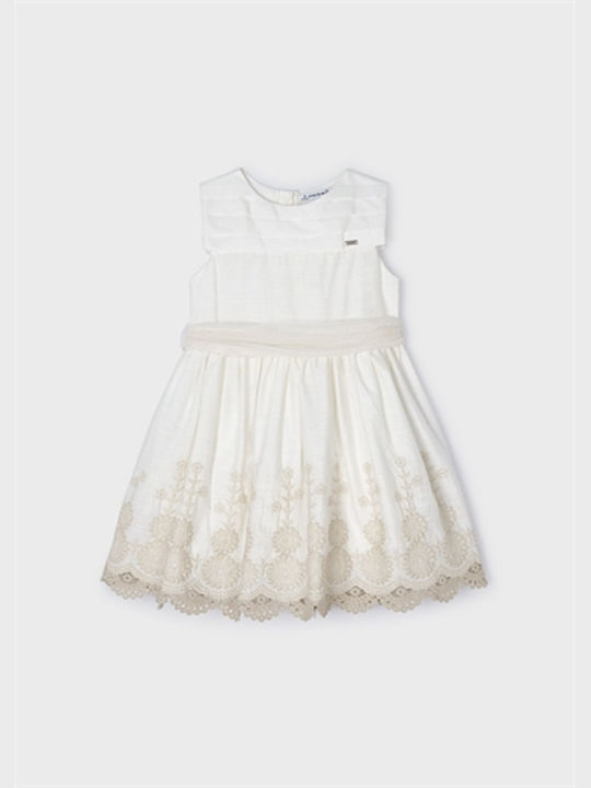 Mayoral Kids Dress White