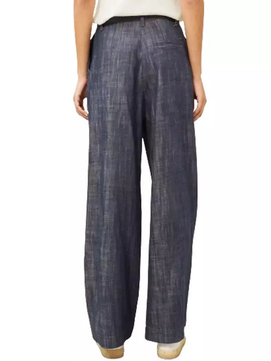 Souvenir Women's Fabric Trousers Gray