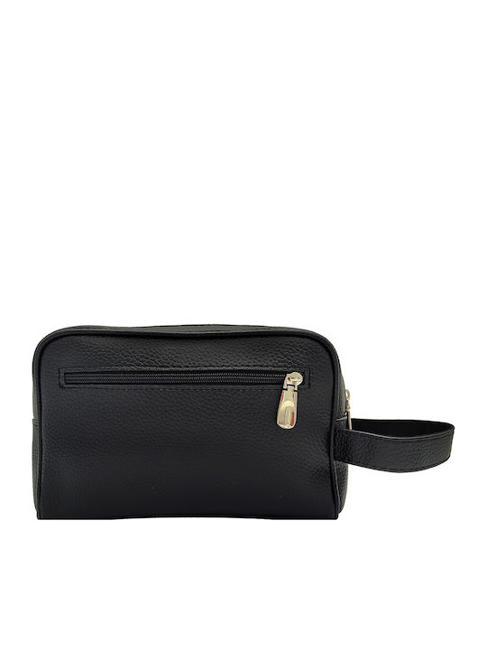 Toiletry Bag in Black color 24cm