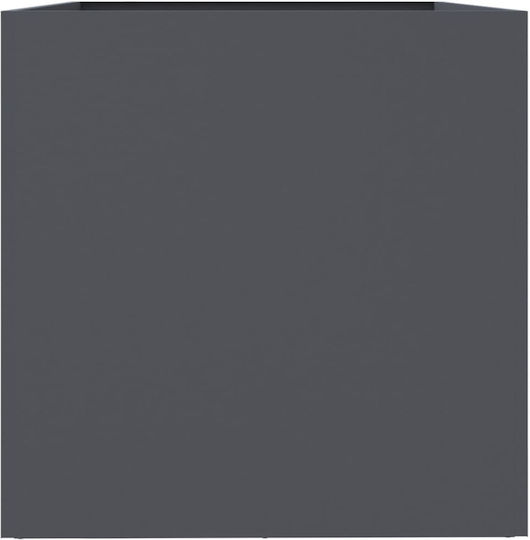 vidaXL Planter Box Plastic Charcoal 62x39x40cm.