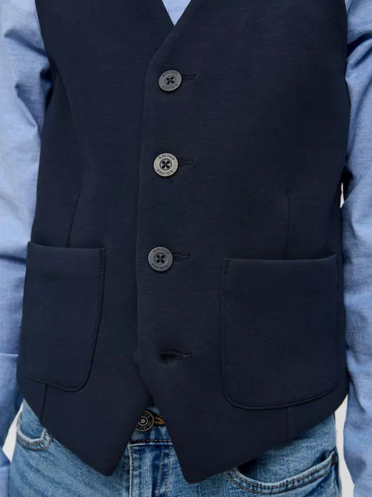 Kids Vest Blue