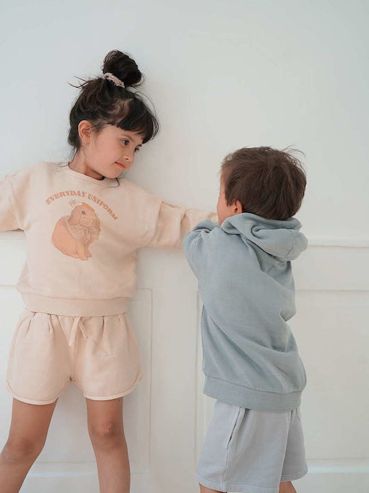 Children's organic cotton sweatshirt with Easter Bunny print 12M-8Y Konges Slojd