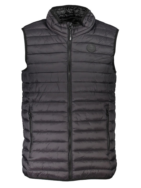 Gian Marco Venturi Men's Sleeveless Jacket Black