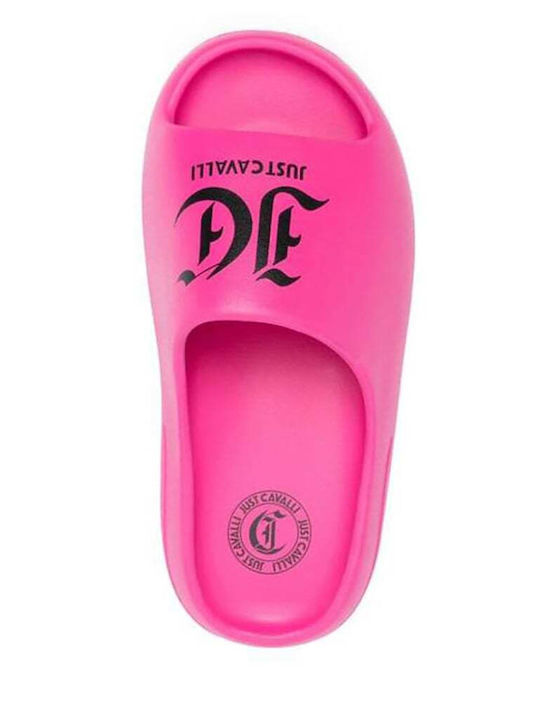 Just Cavalli Frauen Flip Flops in Fuchsie Farbe