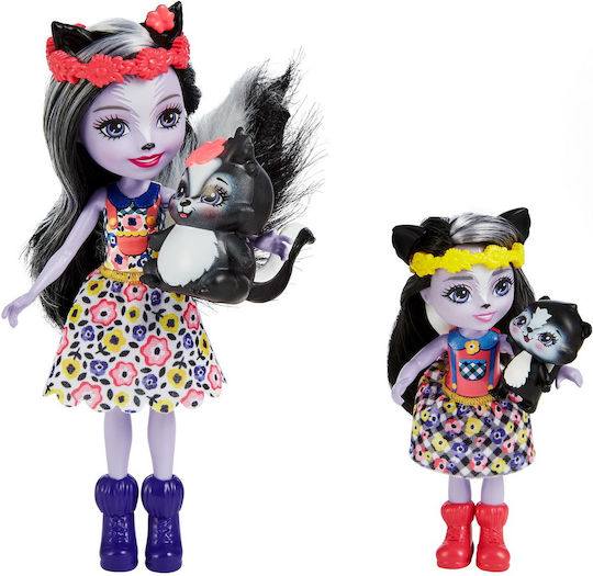 Mattel Sage Skunk & Caper Puppe für 3+ Jahre alt+ Jahre 15.2cm.