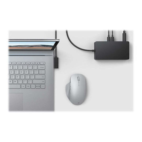 Microsoft Surface Dock 2 USB-C Docking Station με HDMI 4K PD Ethernet και σύνδεση 2 Οθονών Μαύρο