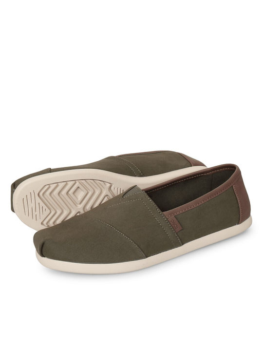 Toms Alpargata 3.0 Ανδρικές Εσπαντρίγιες σε Πράσινο Χρώμα