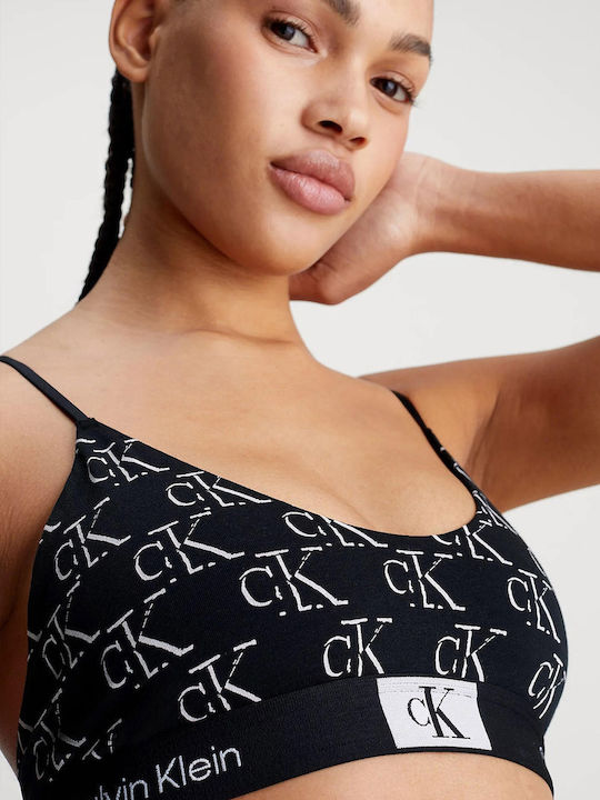 Calvin Klein Bralette Σουτιέν Μαύρο