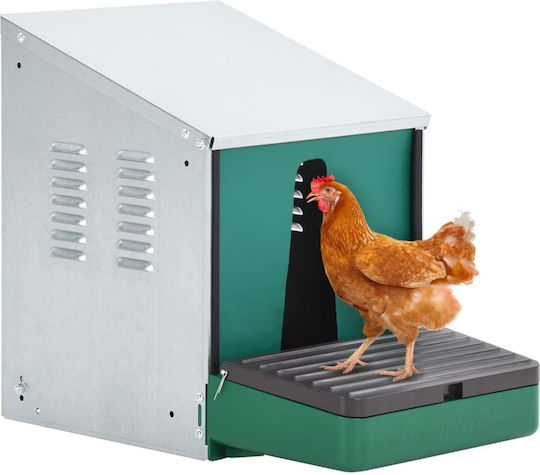 vidaXL Metallic Nesting Box for Hens 171448 49x31x42cm