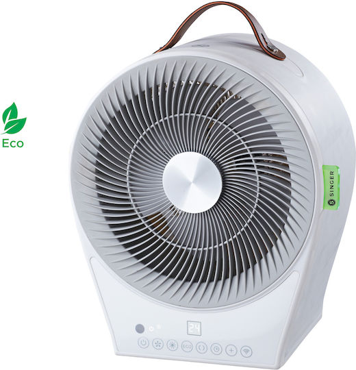 Singer Fan Heater Room Floor White 2000W