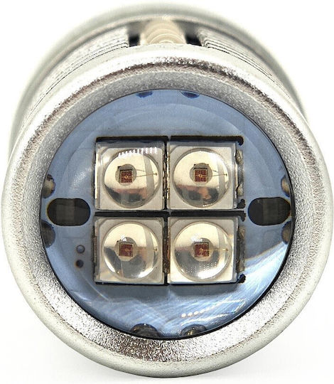 Lămpi Autoturismului W21W / W3x16d Canbus LED Roșu 12V / 24V 1buc