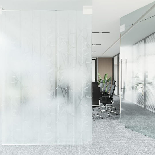 vidaXL Sticker Display Decorative Sandblasting 90cm x 5m Transparent Window Film 155840 1pcs