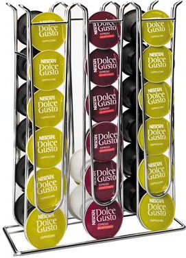 Ibili Stand Inox Pentru Depozitarea Capsulelor Dolce Gusto 24x9.5x32cm
