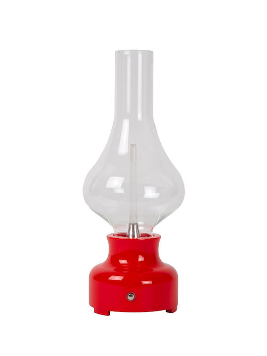 Lucide Lightning Table Decorative Lamp LED Red