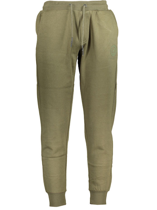 U.S.Grand Polo Club Men's Fleece Sweatpants Green