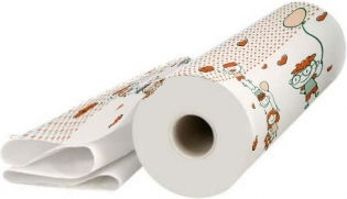 Bournas Medicals Εξεταστικό Ρολό Plastifiziert 60cm x 50m. 1Stück