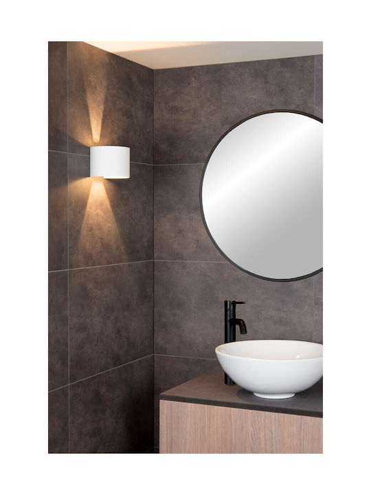 Lucide Lightning Μονό LED Θερμό Λευκό Σποτ σε Λευκό Χρώμα
