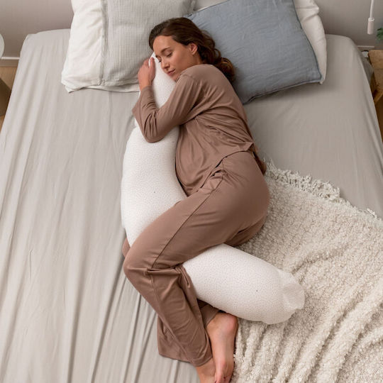 Breastfeeding Pillow Doomoo Buddy Silver Dots