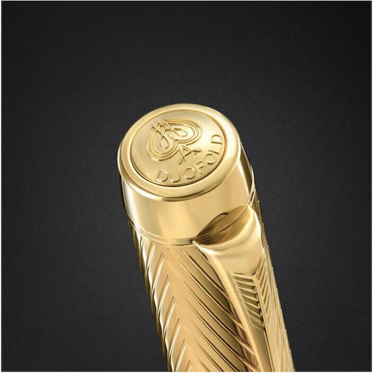Parker Писалка Fine Сива от Inox с Черно Мастило