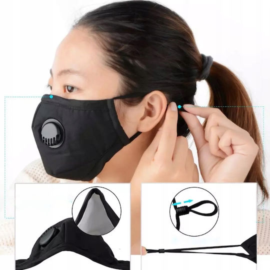 Pentru copii Panda Red Mask + 3x Pm 2.5 Filter