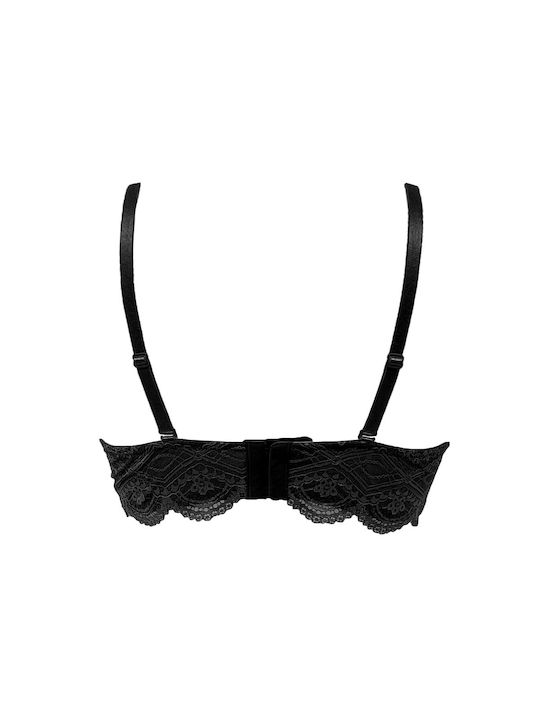 Pixie Sutien pentru femei Brățară cu dantelă Elisa Black