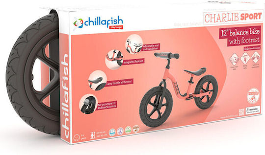 Chillafish Kids Balance Bike Charlie Red