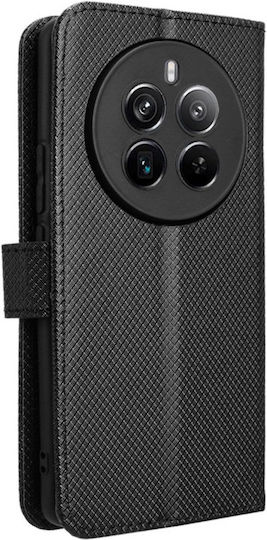 Wallet Piele artificială Negru (Xiaomi 12 Pro)